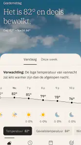 The Weather Channel screenshot