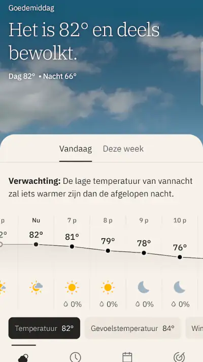 The Weather Channel screenshot 1