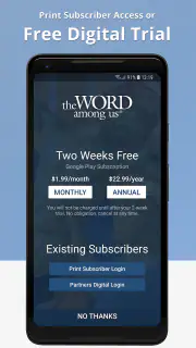 The Word Among Us Mass Edition screenshot 1