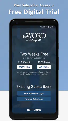 The Word Among Us Mass Edition screenshot 1