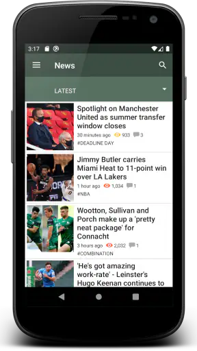 The42.ie Sports News screenshot 1