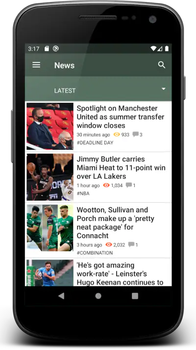 The42.ie Sports News screenshot 1