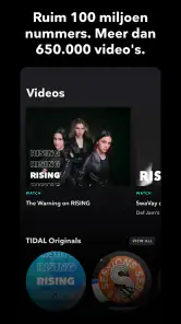 TIDAL Music: Hifigeluid screenshot