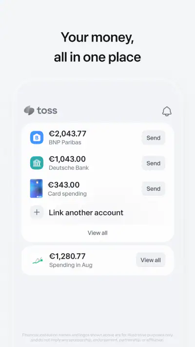 Toss screenshot 1