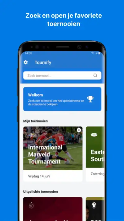 Tournify screenshot 1