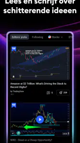 TradingView: Aandelen & Crypto screenshot