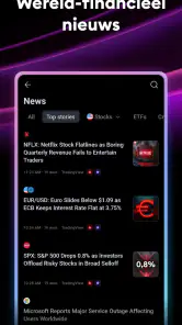 TradingView: Aandelen & Crypto screenshot