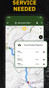 Trailforks screenshot