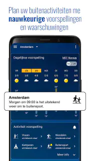 Transparante klok en weer screenshot 2