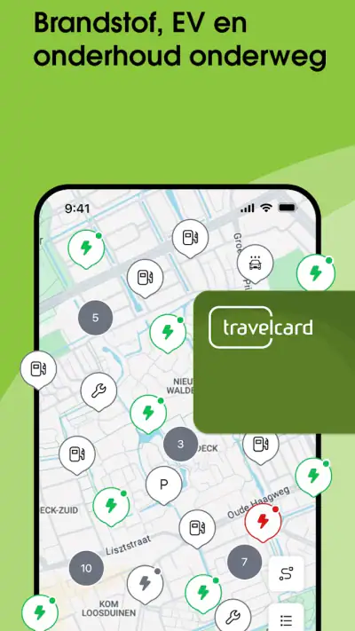 Travelcard: Laadpalen & Tanken screenshot 1