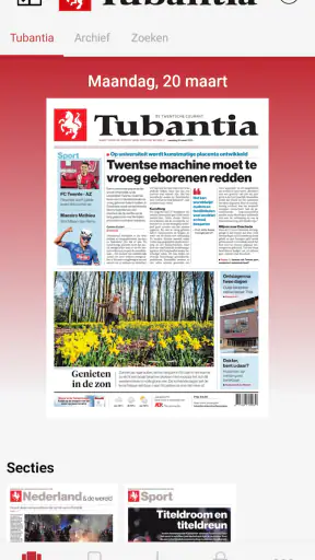 Tubantia - Digitale krant screenshot 1