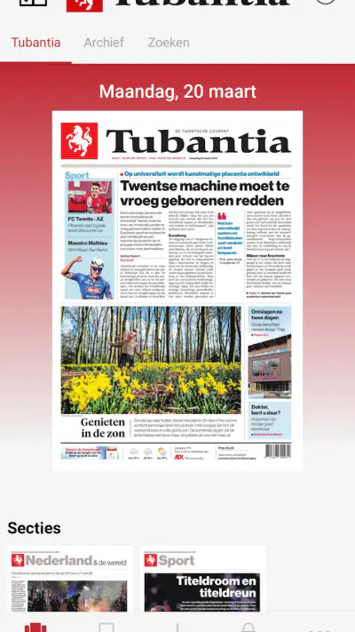 Tubantia - Digitale krant screenshot 1