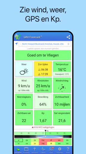 UAV Forecast voor dronepiloten screenshot 1