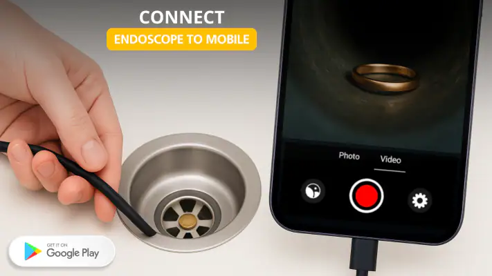 USB Endoscope camera screenshot 1