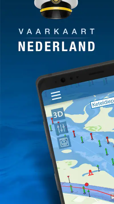 Vaarkaart Nederland screenshot 1