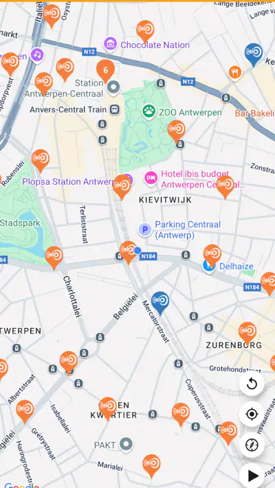 Velo Antwerpen screenshot 1
