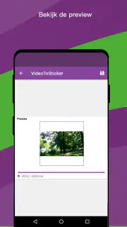 Video naar sticker screenshot 3