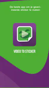 Video naar sticker screenshot