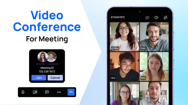 Videoconferentie vergaderingen screenshot 1