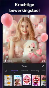Videomaker met muziek, Foto screenshot