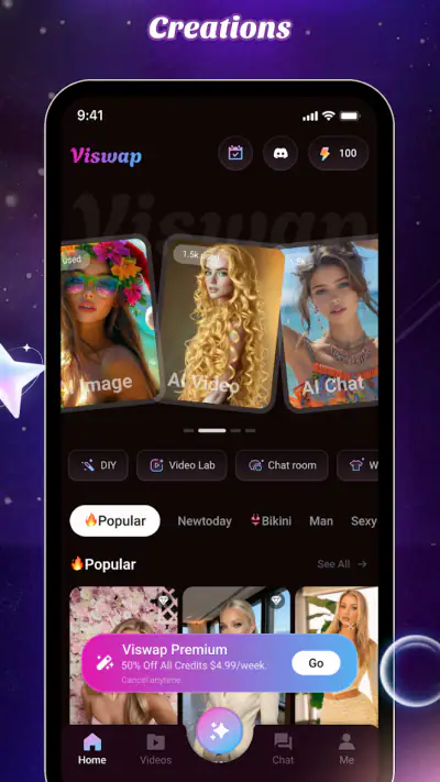 Viswap - AI Image & Video Pro screenshot 1