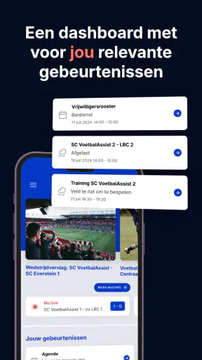VoetbalAssist ClubApp screenshot 1