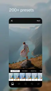 VSCO: Foto- en video-editor screenshot