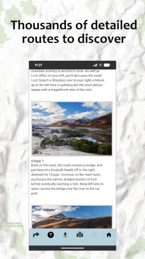 Walkhighlands screenshot 1