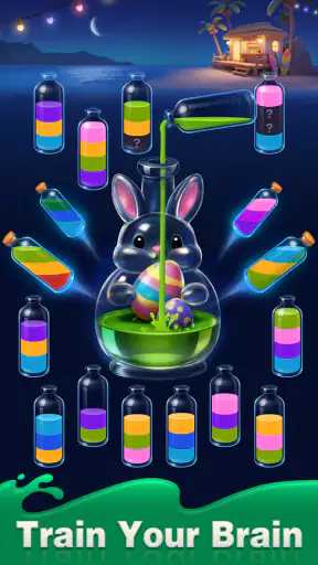 Water Sort! 3D Color Match Puz screenshot 1