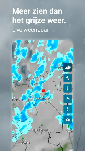 Weer & Radar met buienradar screenshot 1