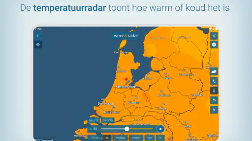 Weer & Radar met buienradar screenshot