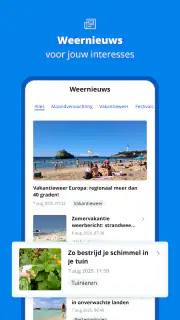 Weeronline: weer & buien radar screenshot 7