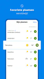 Weeronline: weer & buien radar screenshot 8
