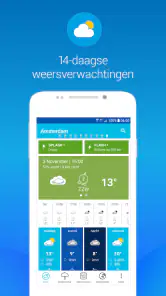 Weerplaza - complete weer app screenshot