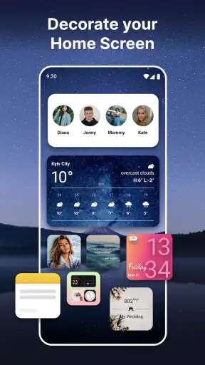 Widgets OS 18 - Color Widgets screenshot 1