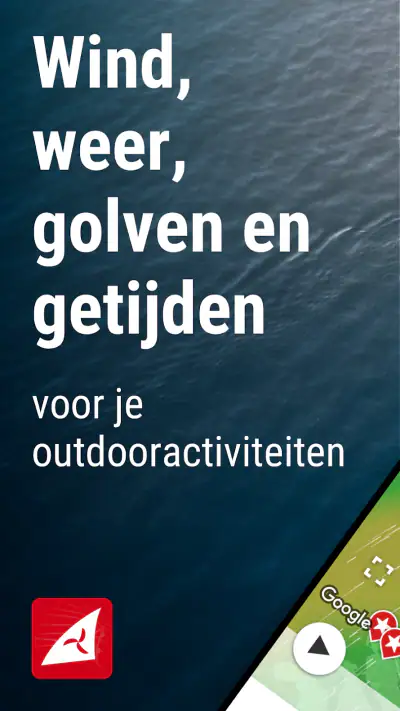 Windfinder: Wind & Weer Kaart screenshot 1
