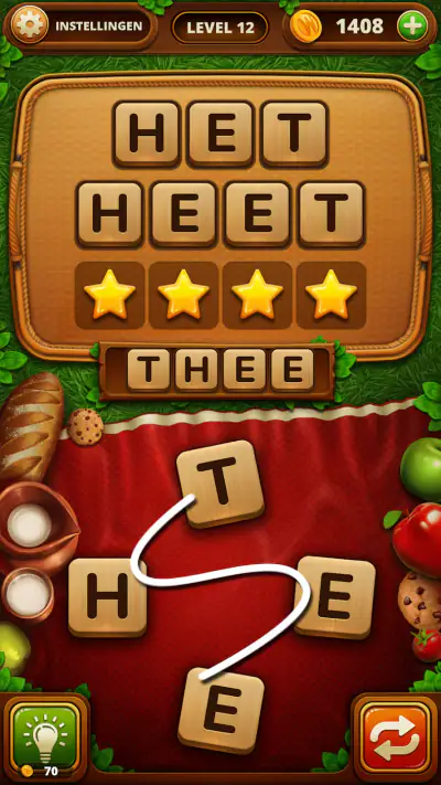 Woord Snack - Woordspellen screenshot 1