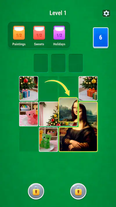 Word Jigsort – Associations screenshot 1