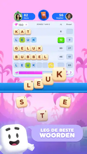 Wordzee! Vind de beste woorden screenshot 1