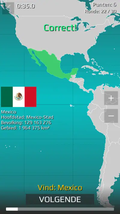 World Map Quiz screenshot 1