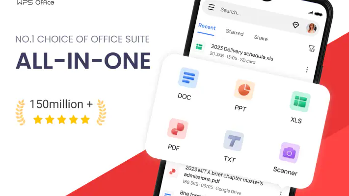 WPS Office-PDF,Word,Sheet,PPT screenshot 1