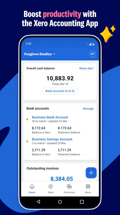 Xero Accounting for business screenshot 1