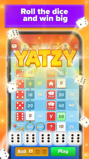 Yatzy Vacation dice game screenshot 1