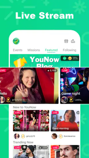YouNow: Live Stream & Go Live screenshot 1