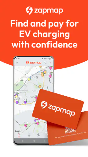 Zapmap: EV charging points map screenshot 1
