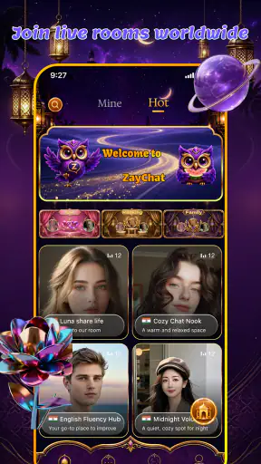 ZayChat - Voice Chat Room screenshot 1