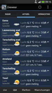 Zeeweer - Maritieme app screenshot 6