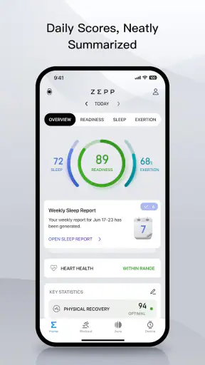 Zepp screenshot 1