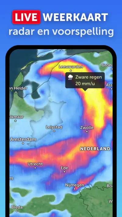 Zoom Earth - Weersverwachting screenshot 1