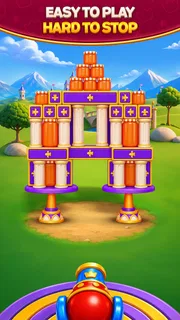 Royal Smash! - Physics Puzzle screenshot 5